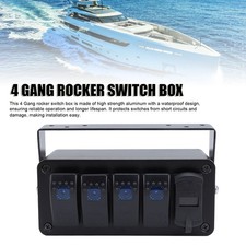 4 Gang Rocker Switch Panel