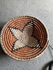Handwoven Basket Bowl –