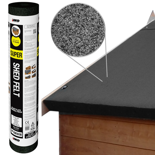 Iko super shed felt black - felt, 8m