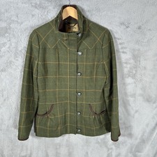 Dubarry Tweed Jacket Women’s UK10 Green Checked