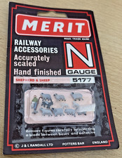 Sheep , Lambs & Shepherd "N"