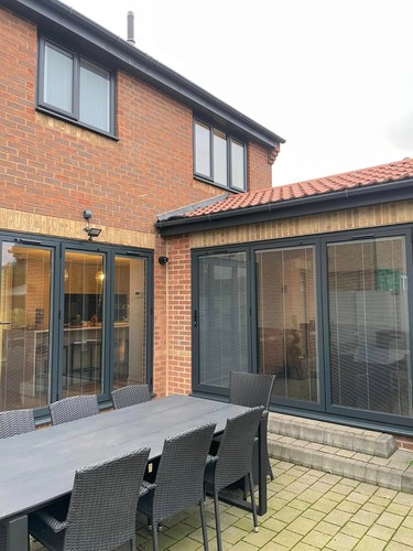 Aluminium bifold doors - doors, any