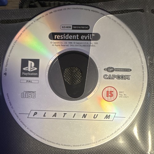 Capcom resident evil platinum - resident,