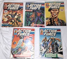 5 pcs Action force Marvel UK