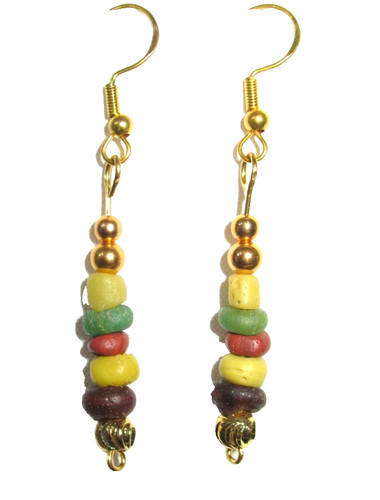 Ancient roman beads glass - roman,