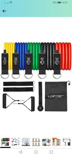 Resistance bands set with - bands,