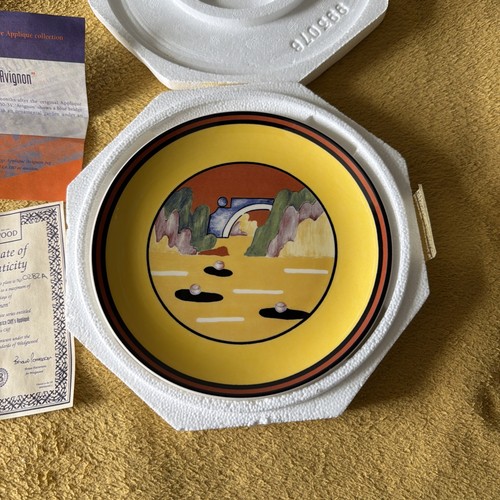 Clarice cliff avignon plate - cliff,