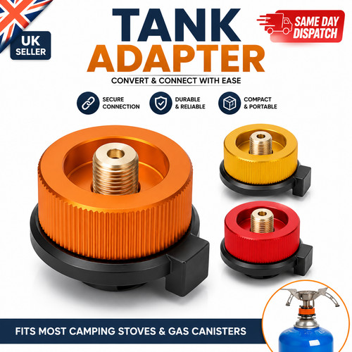 Camping stove adapter butane - adapter,