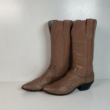 Women’s Paul Bond Smooth Ostrich Cowgirl Boots 7 A Custom Exotic