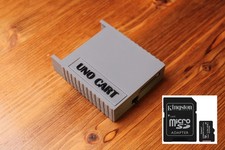 UnoCart Atari 800XL 130XE 65XE XEGS cartridge SDRIVE SD card grey