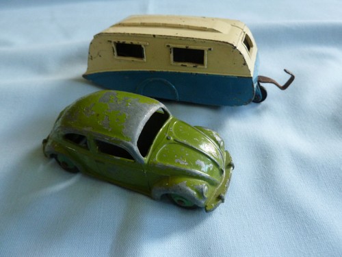 Vintage dinky toys caravan 190 - vintage,