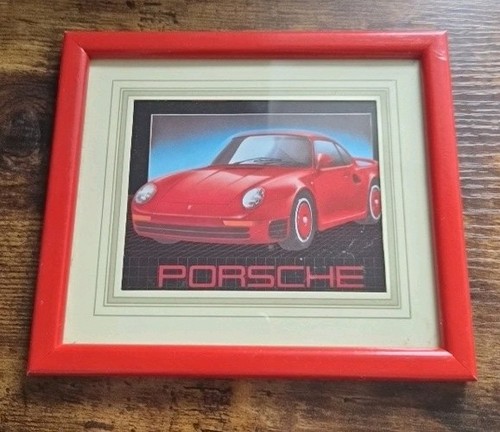 Red tamiya porsche - tamiya, 1980s