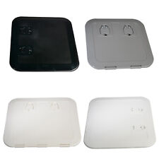 Large Square Boat Deck Hatch White Black Grey Cream Optional Locks 520 x 465mm  
