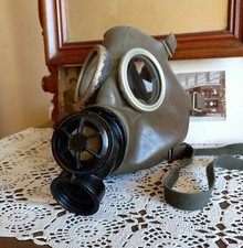 Vintage gas mask, Poland, MC-1, Soviet era, Cold war, Military, fetish star wars