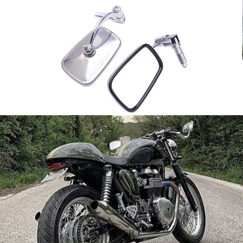 Motorcycle chrome bar - bar, end