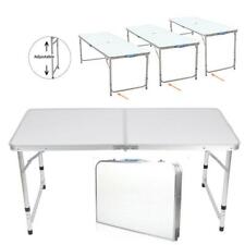 3'/ 4' / 6' Ft Aluminum Camping Folding Table Portable Office Camping Picnic BBQ