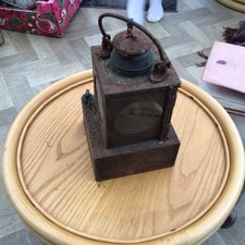 Vintage Railway Lantern Rustic