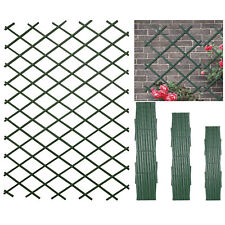 Plastic Wall Trellis Expanding Plant Climbing Vine Garden PVC Fence 200 x 100cm