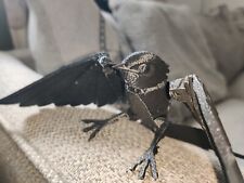 Articulated Bird Swallow Swift Martin Gift  Wings Fold Life Size Mobile Black