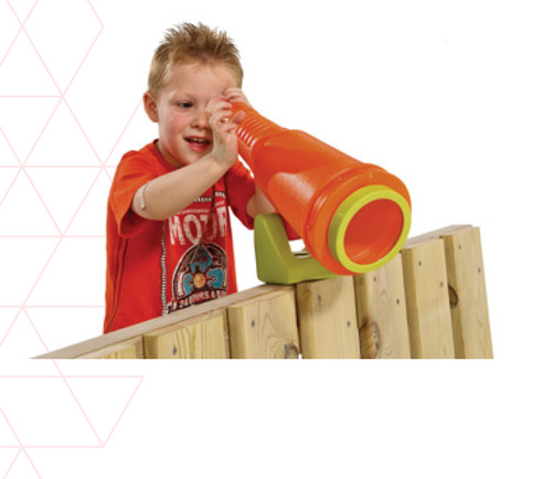 Large kids telescope - large, outdoor