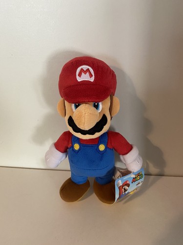 Super mario plush soft - mario, new