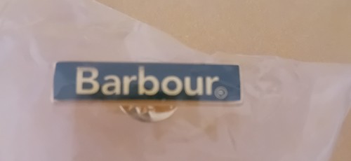 Barbour green enamel pin - enamel,