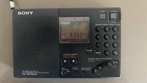 Sony icf sw7600g portable - icf-sw7600g,