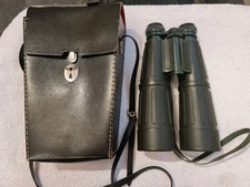 Night glass binoculars 8x56 green rubberized in good condition, binoculars from Japan