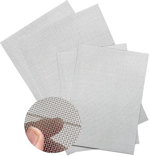 Wire mesh sheets - wire, fine