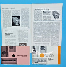 Quad FM TUNER  AND 33 303