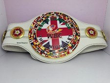 WBC UNION CHAMPION TITLE BELT