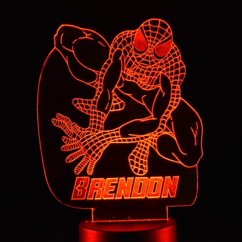 Spiderman night light marvel - spiderman,