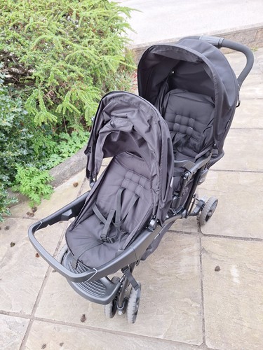 Double pram baby and - double,