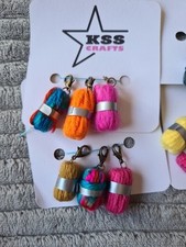 Handmade Stitch Markers for Knitting & Crochet Ball Of Wool