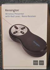 Kensington Nano Wireless Presenter Receiver Red Laser, Mac/Windows Compatible