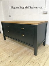 Painted Kitchen Island Bespoke