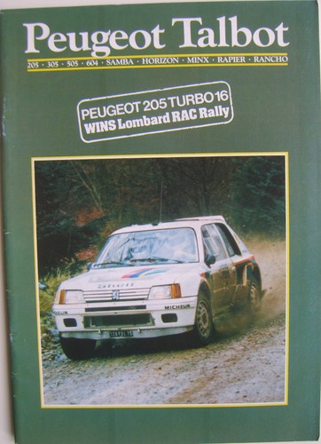 Peugeot talbot range - peugeot,