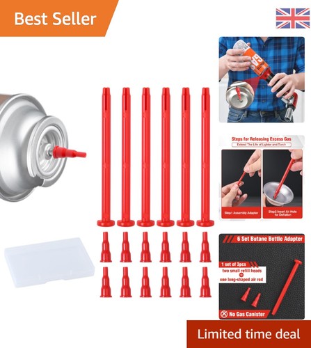 Butane gas refill adapter set - adapter,