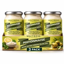 3x  Waitrose Mayonnaise With