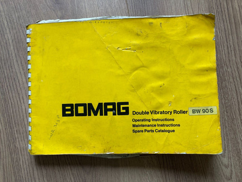 Bomag double vibratory roller - vibratory,