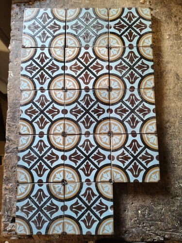 Set antique floor - set,
