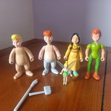 Disney Heroes Famosa Peter Pan Tiger Lily Tinkerbell Lost Boys Vintage Figure