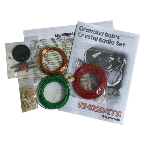 Grandad bobs crystal radio set - grandad,