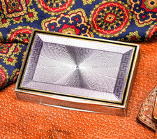 Exquisite Purple Guilloché