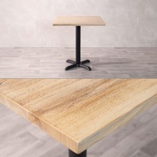 WOODEN SQUARE CAFE TABLE