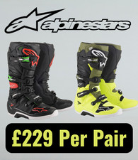 Alpinestars Tech 7 Motocross Boots MX Off Road Enduro NEXT DAY DELIVERY!