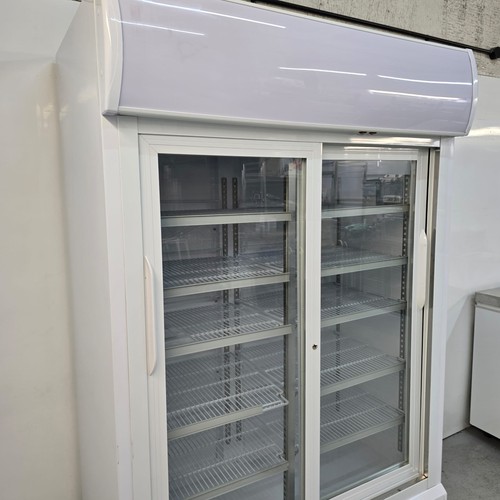 Display fridge double - double, door