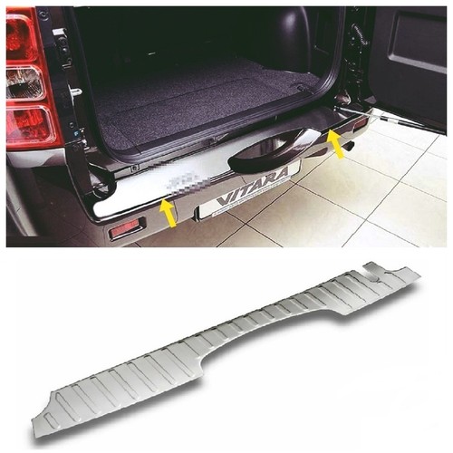 Chrome rear bumper protector - chrome,