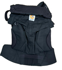ERGOBABY ERGO BABY CARRIER 360 ALL POSITION BABY CARRIER PURE BLACK EUC