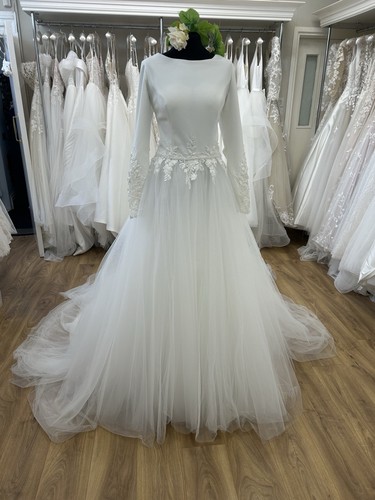 Wedding dress bridal - gown, mori